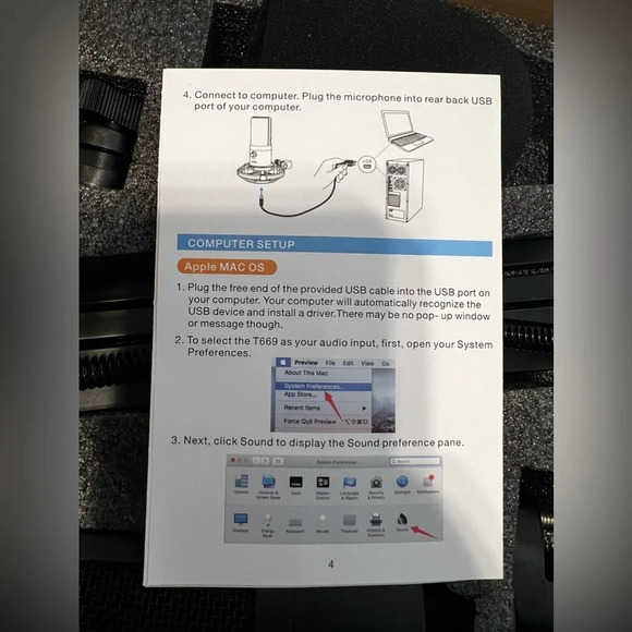 NIB Studio Condenser USB Microphone - Picture 4 of 10